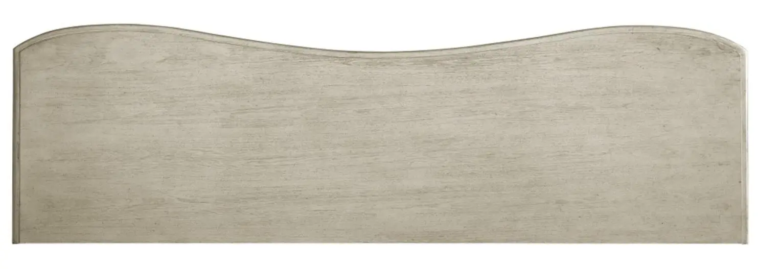 Rustic-style headboard with smooth finish