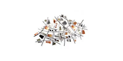 Artistic arrangement of diverse photographs