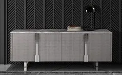 Contemporary sideboard in minimalist room