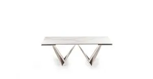 Stylish marble-top table design