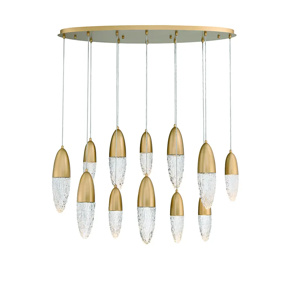 Elegant hanging light fixture design