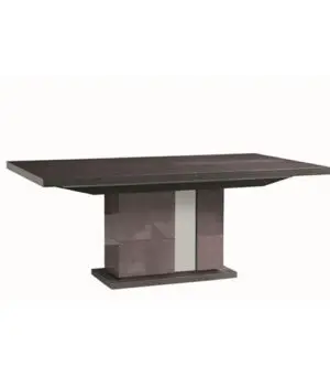 Rectangular table with sleek design