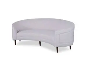 Modern semi-circular sofa design
