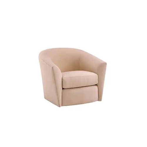 Modern beige upholstered chair