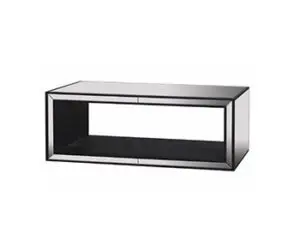 Modern black metal storage unit