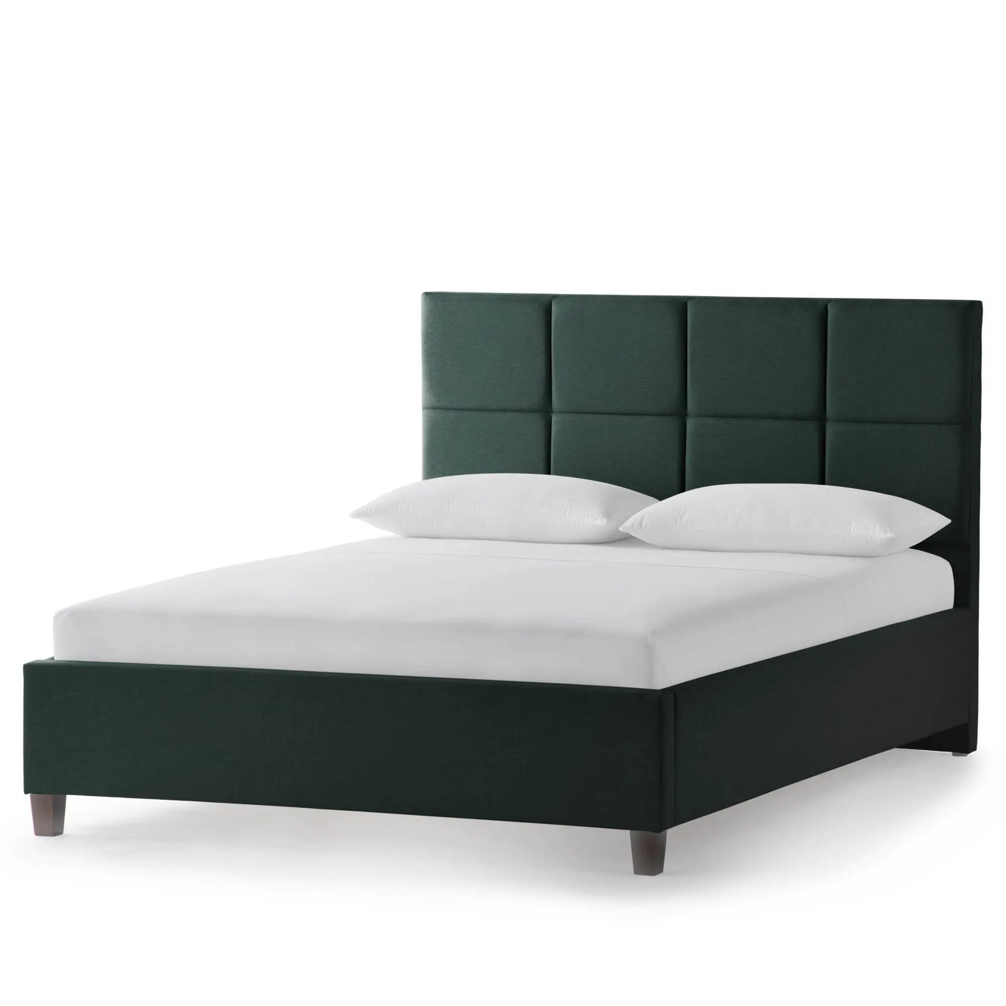 Modern upholstered bed frame