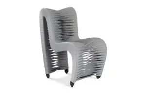 Modern gray designer chair