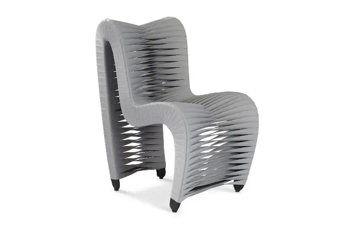 Modern gray designer chair