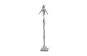Modern art figurine with elongated form