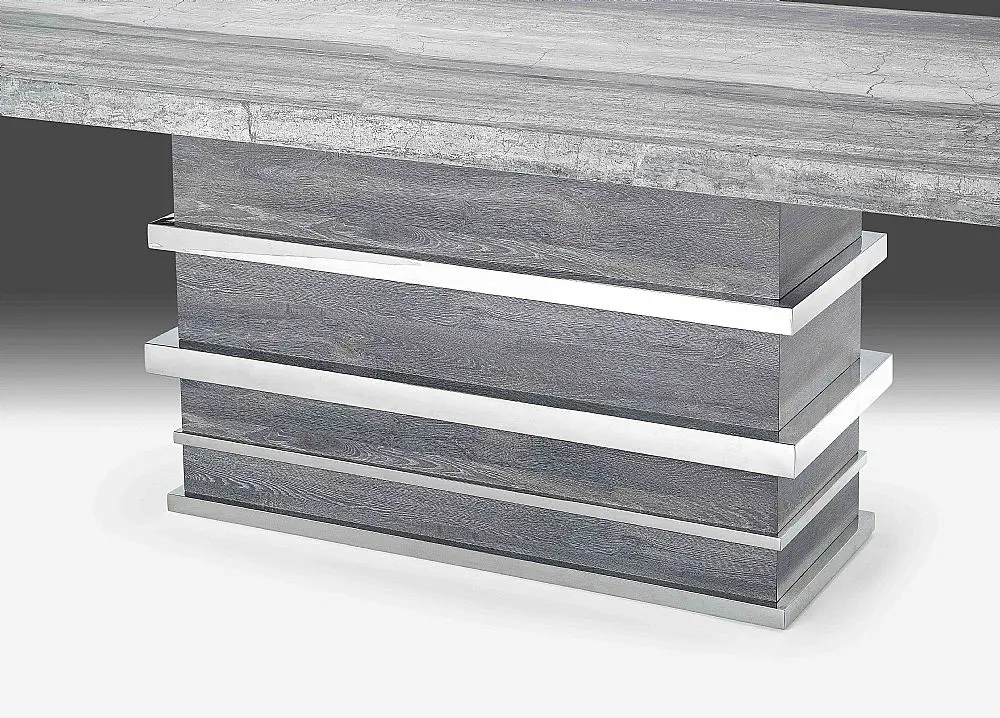 Artistic table stand in minimalist style