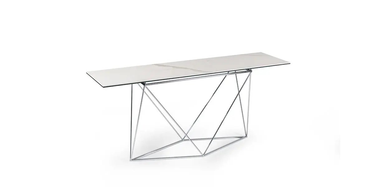 Modern geometric table design