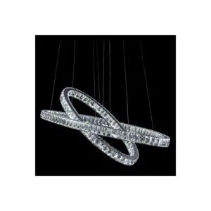 Elegant crystal pendant light design