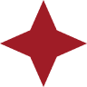 Geometric red star design