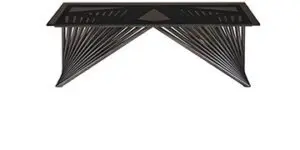 Modern geometric design table