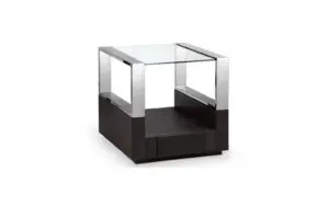 Contemporary square end table design