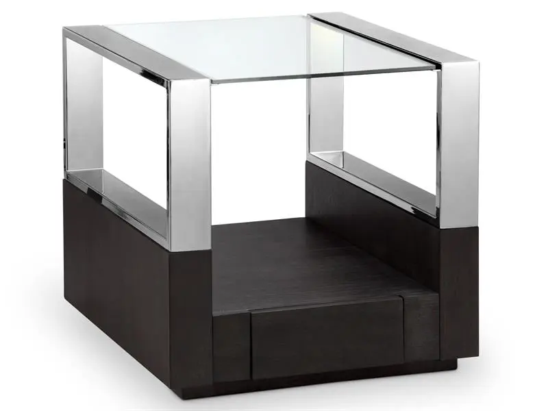 Contemporary square end table design
