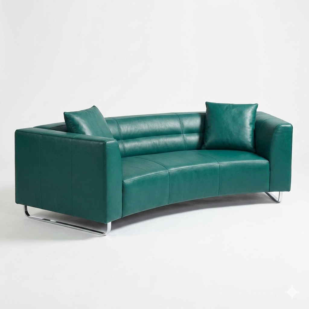 Calcutta Sofa- Teal Green