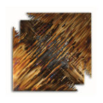Torn Asunder Metal Art by Artisan House