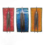 Tryptich Metal Art by Artisan House