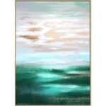 Golden Clouds Wall Art