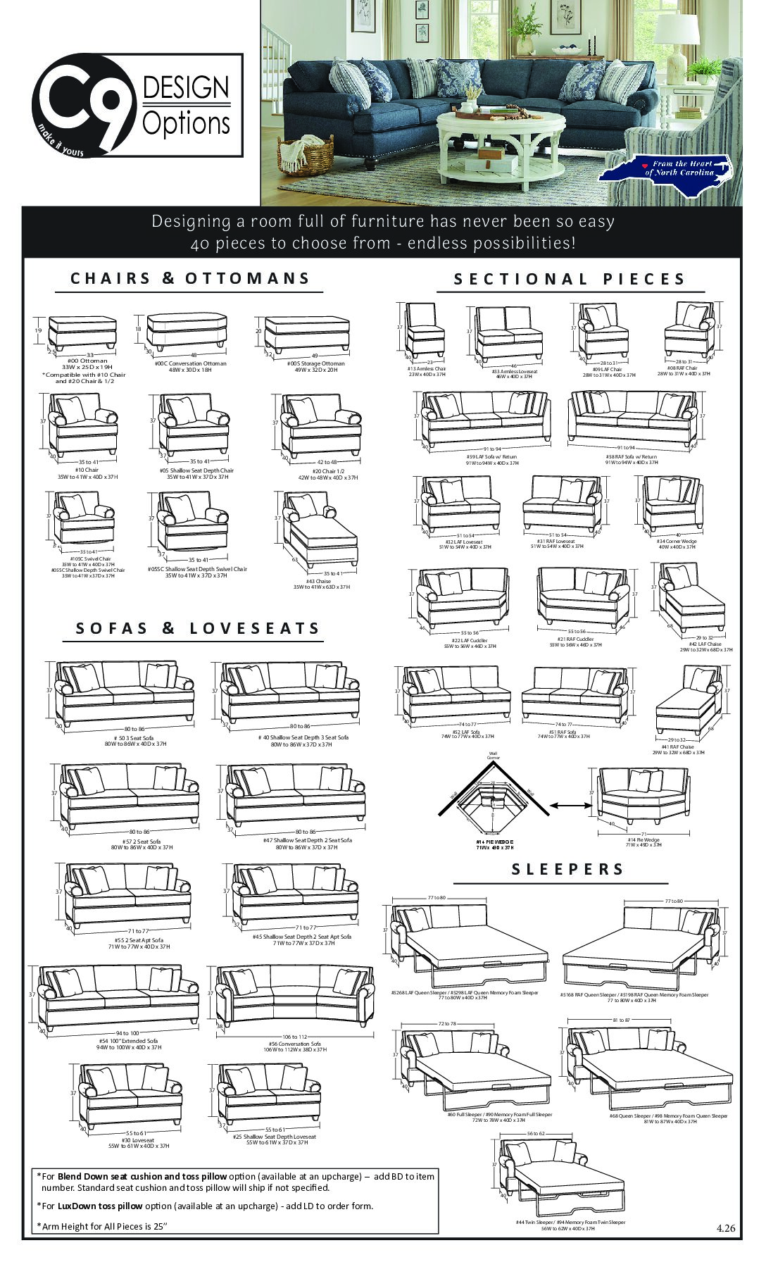 C9 Conversation Sofa - Image 2